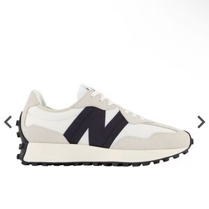 New Balance Women’s White and Black Sneakers